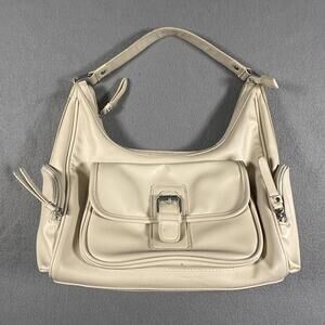 Shoulder Bag Crean Buckle Detail Y2K